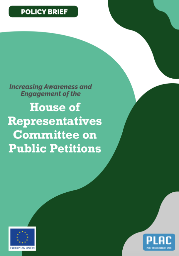 Read more about the article Policy Brief: Increasing Awareness and Engagement of the House of Representatives Committee on Public Petitions